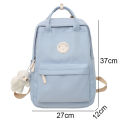 Cool Student Female Fashion Backpack Waterproof Cute Women School Bag Lady Laptop White Book Kawaii Girl College Backpack Travel. 