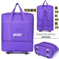 Large-Volume Waterproof158Air Consignment Bag Travel Case Abroad Moving Storage Folding Luggage Large Bag Universal Wheel. 