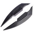 1Pair Universal Motorcycle Winglet Aerodynamic Spoiler Dynamic Wing.