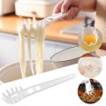 Multi-function Noodle Spoon / Egg White Yolk Separation Spoon / Kitchen Cooking Tool Spoon. 