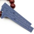 Practical Plastic Vernier Caliper Mini Double Scale Caliper Ruler for Beads Walnuts Jewelry Antique Measuring Tools. 