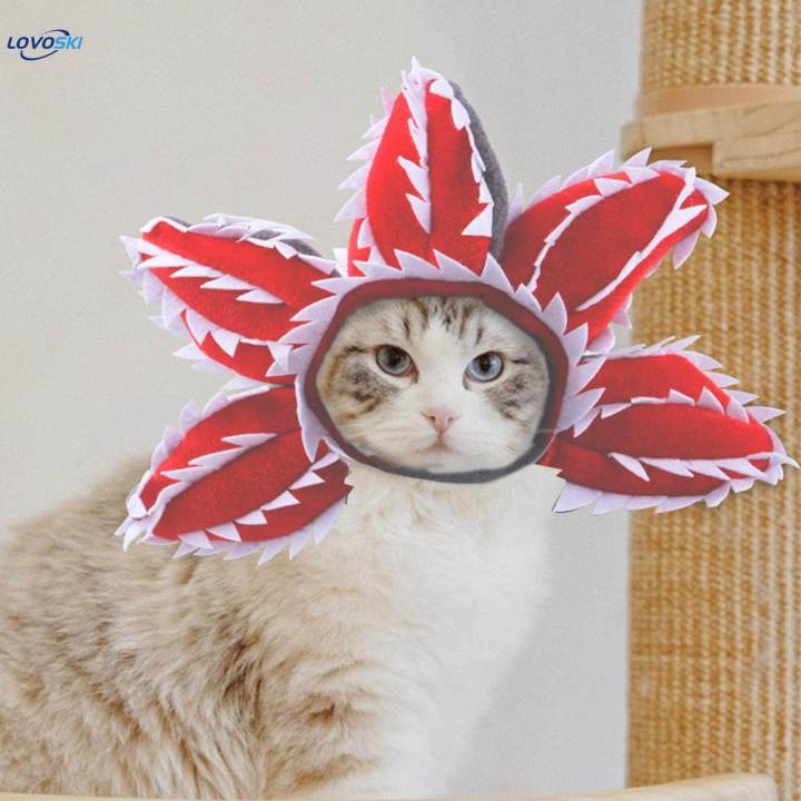 Cat Hat Soft Adorable Pet Hat Adjustable Dog Cosplay Pet Costume Hat M