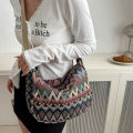 Fashionable Retro Crossbody Bag New Ethnic Style Single Shoulder Tote Bag Cherry Super Store.