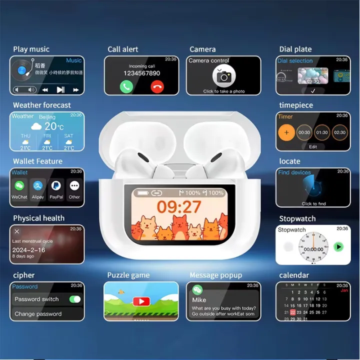 App%20Support%20A9%20Pro%202th%20Gen%20Digital%20Display%20Touch%20Screen%20ANC/ENC%20%20Earbuds%20Puzzle%20Game%20&%20Ultimate%20Sound%20Quality%20-%20Image%203