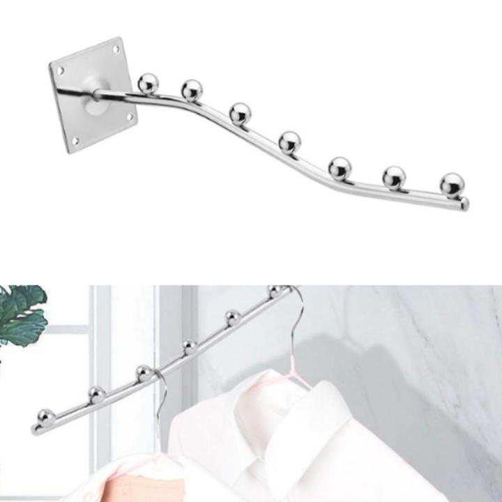 1 Piece Wall Mount Hanger - 7 Hook Suction Cup Cloth Stand Hanger Wall Clip Rack Set - Experience Concentrated Cleaning Innovations