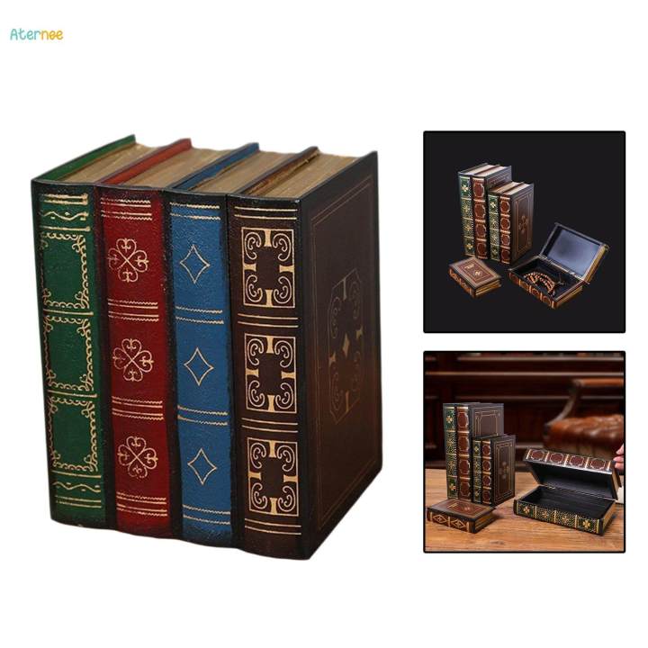 Decorative%20Books%20Book%20Shaped%20Box%20Jewelry%20Storage%20Case,%20Antique%20Decorative%20Book%20Boxes%20For%20Home%20-%20Image%203