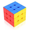 QYTOYS Sticker less 3x3 Puzzle Speed Cube Magic Rubik's Cube Puzzle Toy (5.6 cm).
