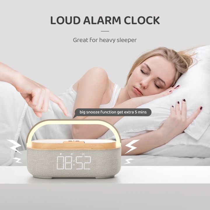 COSLUR%20S29%20Bluetooth%20Speaker%202500Mah%20Battery%20Supports%2015W%20Wireless%20Charging%20Digital%20Clock%20Display%20Night%20Light%20Alarm%20Clock%20-%20Image%204