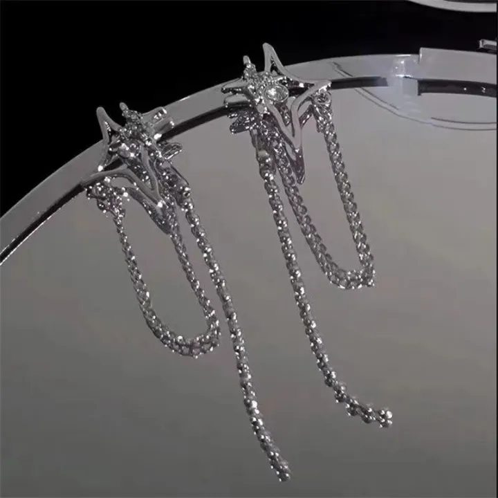 Luxury%20Amethyst%20Earrings%20Kpop%20Egirl%20Purple%20Zircon%20Long%20Tassel%20Chain%20Studs%20Y2K%20Aesthetic%20Korean%20Women%20Jewelry%20Accessories%20Gifts%20-%20Image%202