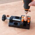 Small Vise Mini Flat Clamp Table Jaw DIY Hand Tools 13.5X6.5X3.6cm.