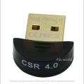 Wireless Usb Bluetooth Adapter 4.0 Dongle Receiver For Pc Win Xp/ 7/8/10 Music - Black - Wifi Adapter.