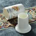 Fine bone china toothpick holder, ceramic toothpick lot box, toothpicks decorative, household item, tooth pick case, tooth box.