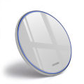Ultra-thin Round 15W Qi Wireless Charging Pad Phone Charger for Samsung Galaxy. 