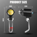 SL Motorcycle Led Spotlight Super Bright Waterproof External Headlight Auxiliary Fog Driving Light For Scooter. 