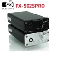 FX-Audio FX-502SPRO HiFi 2.0 Full Digital Audio Amplifier Adopting TPA3250 Power 70W*2 DC24V/4A Power Adapter Optional - Black with Adapter. 
