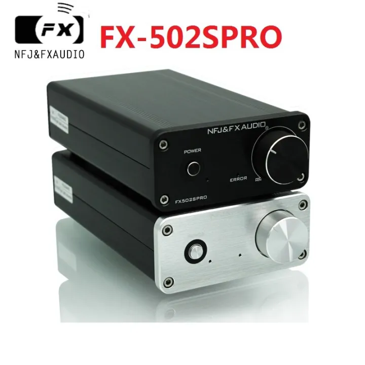 FX-Audio%20FX-502SPRO%20HiFi%202.0%20Full%20Digital%20Audio%20Amplifier%20Adopting%20TPA3250%20Power%2070W*2%20DC24V/4A%20Power%20Adapter%20Optional%20-%20Black%20with%20Adapter%20-%20Image%203