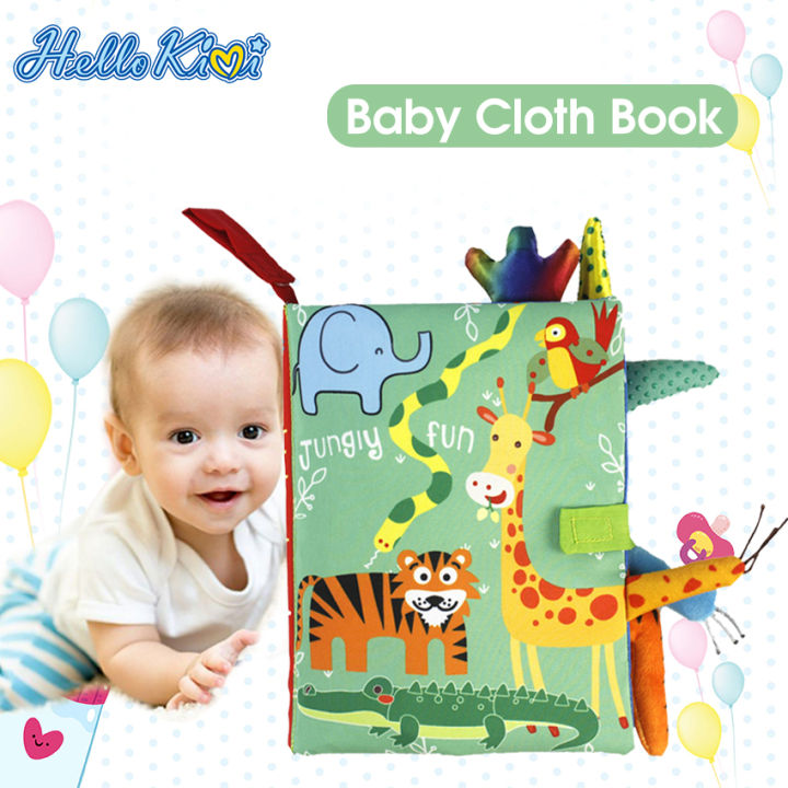 HelloKimi%20Soft%20Baby%20Cloth%20Books%20Early%20Learning%20Sensory%20Educational%20Cloth%20Book%20Fabric%20Books%20Kids%20Cartoon%20Book%20Rustle%20Sound%203D%20Tail%20Educational%20Touch%20and%20Feel%20Crinkle%20Books%20for%20Boys%20&%20Girls%20Toddler%20Infants%20Baby%20Children%20-%20Image%209