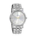 Titan 1639SM01 Silver White Dial Analog Watch For Men. 
