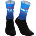 LASER CUT ONE PAIR 2022 INEOS QUICK STEP ALPECIN FENIX TEAM Cycling Socks Antislip Bike Bicycle Racing MITI Breathable Socks. 