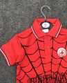 WhiteFit Kids Premium Quality Spider Man Polo T-Shirts.