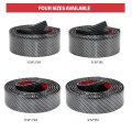 【Mary DAI Store】Car Door Carbon Fiber Rubber Stickers 5D Scratch Proof Auto Sill Protection Goods Moulding Strip Car Styling. 