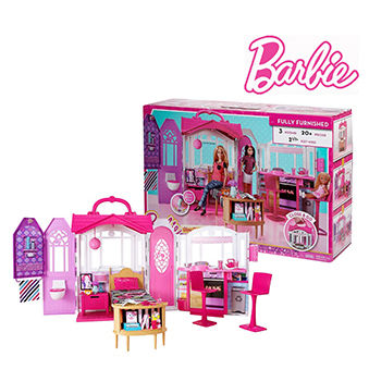 Barbie Glam Getaway House Playset For Kids- CHF54