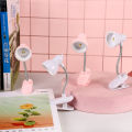 1Pc Mini LED Clamp Reading Lamp Night Lights Home Portable Book Clip Lamp Sunlight Mall.