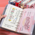 Family Ledger Loose Leaf Ledger Children's Accounting Book Children's Hand Ledger Loose Leaf Bookkeeping Book.