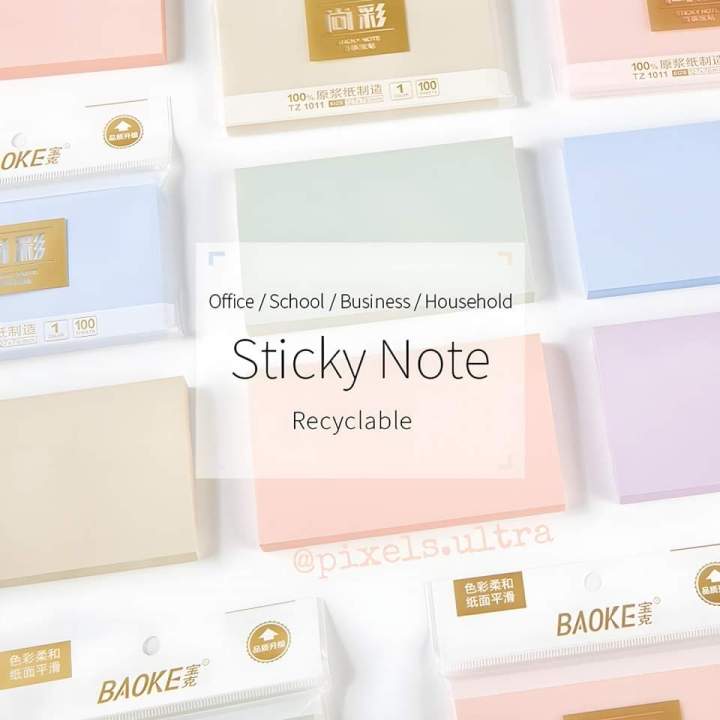Baoke%20Pastel%20Color%20Sticky%20note%203x5%20Inch%20-100Sheets%20-%20Image%207