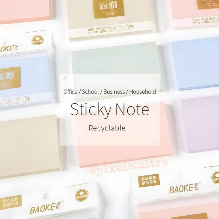 Baoke%20Pastel%20Color%20Sticky%20note%203x5%20Inch%20-100Sheets%20-%20Image%207