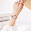 Foreign Trade Live recommend French Simple Temperament Watch Women's Fashionable and Fresh Style Bracelet Watch.