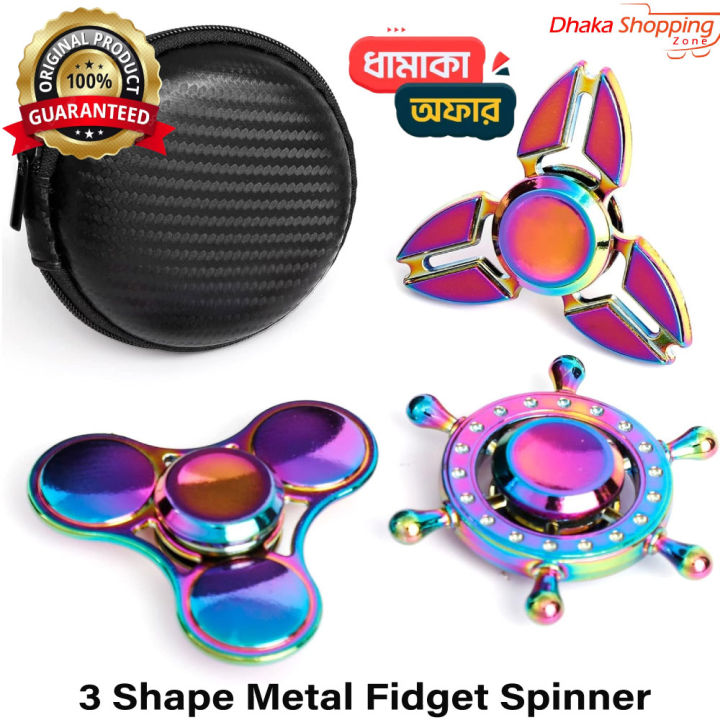 3%20Shape%20Metal%20Fidget%20Spinner%20Toy%20Random%20model/color-Fidget%20Spinners%20&%20Cubes-Nr%20mart%20-%20Image%202