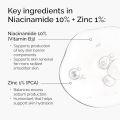 Niacinamide 10% + Zinc 1% Serum – 30ml.