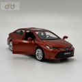 （NEW）1:43 Diecast Model Toy Toyota Corolla Hybrid Pull Back Car Children Gifts. 