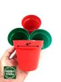 4 pcs 4"  Pot Planter Tree Tob. 