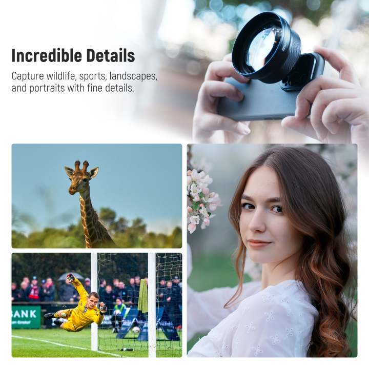 NEEWER%20LS-59%2085MM%20HD%20Telephoto%20Lens%20for%20Phone%20Cage%20Case%20with%2017mm%20Lens%20Thread%20-%20Image%205