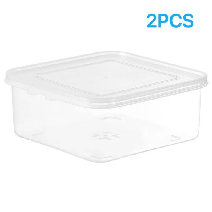 1/2Pcs%20Multi%20Functional%20Transparent%20Sealed%20Fresh-keeping%20Box%20Set%20Plastic%20Moisture-proof%20Food%20Storage%20Box%20-%20Image%209