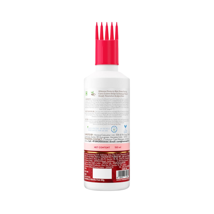 Mamaearth%20Hibiscus%20Damage%20Repair%20Hair%20Oil%20-%20150ml%20-%20Image%203