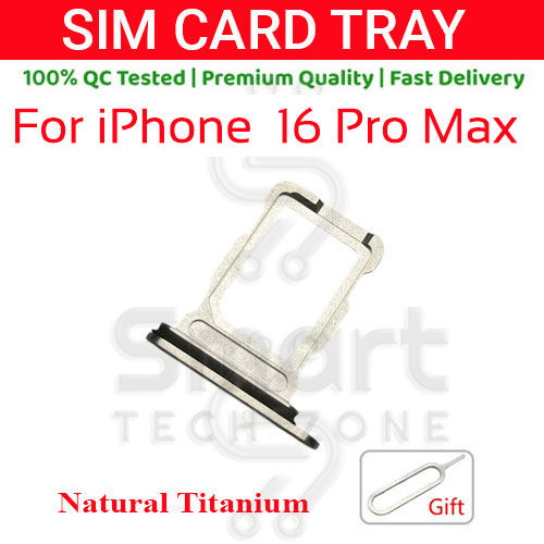 Apple%20iPhone%2016/16%20Pro/16%20Pro%20Max%20Sim%20Tray%20Slot%20with%20Sim%20Ejector%20Pin%20Replacement%20Part%20-%20Image%203