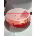 RFL Plastic Bread Box - Red - 1 Piece. 