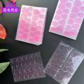 Professional Double-Sided Adhesive Jelly Glue Tabs for Press-On Nails 5 pcs combo. 