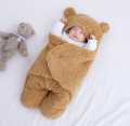Baby Sleeping Bag Ultra-Soft Fluffy Fleece Newborn Receiving Blanket Infant Boys Girls Clothe Sleeping Nursery Wrap Swaddle Winter Damaka Offer. 