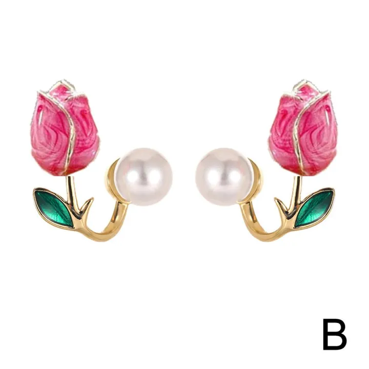 Pink%20Tulip%20Imitation%20Pearl%20Earrings%20Rose%20Color%20Flower%20Two%20Ways%20To%20Wear%20Ear%20Studs%20for%20Girls%20Daily%20Wear%20Women%20Ear%20Piercings%20Gifts%20-%20Image%207