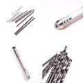 Mini Micro Aluminum Hand Drill With Keyless Chuck +10x Twist Drills Rotary Tools Encounter. 