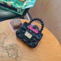 2024 New Jelly Coin Purse Mini Cute Princess Style Tote Crossbody Bag Kids Bag Girls Bag.