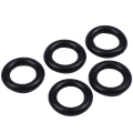 250 Pieces Black Nitrile Rubber O Ring Seals Washers 12 mm x 2,5 mm x 7 mm.