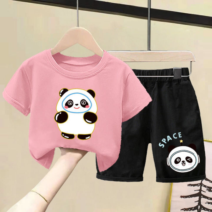 100%25Cotton%20Boys'%20and%20Girls'%20Suit%20Children's%20Summer%20Short%20SleeveTT-shirt%20Baby%20Shorts%20Children%20Cartoon%20Two%20Piece%20Set%20-%20Image%208