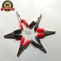 Mini Red Black Small Battery Clip Crocodile Clips Alligator Clamps Alligator Clip Wire Clip Test Tool for DIY Kit - 34mm 6 Pcs of 1 Set. 