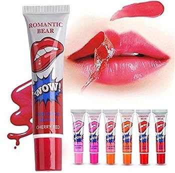 wow Flower Color Change Lip Balm Moisturize Pink Lips makeup accessories-6 Pcs