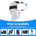 Head Mounted Mobile Phone Holder with Phone Clip for iPhone Samsung Smartphones GoPro Hero Insta360 SJCAM DJI Action Camera.
